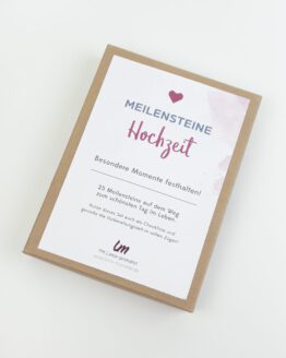 Meilensteine Hochzeit Lena-Marieke Rosemann jetzt bei fox and badger