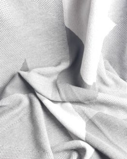 Decke 'Grafic', grau, Bloomingville