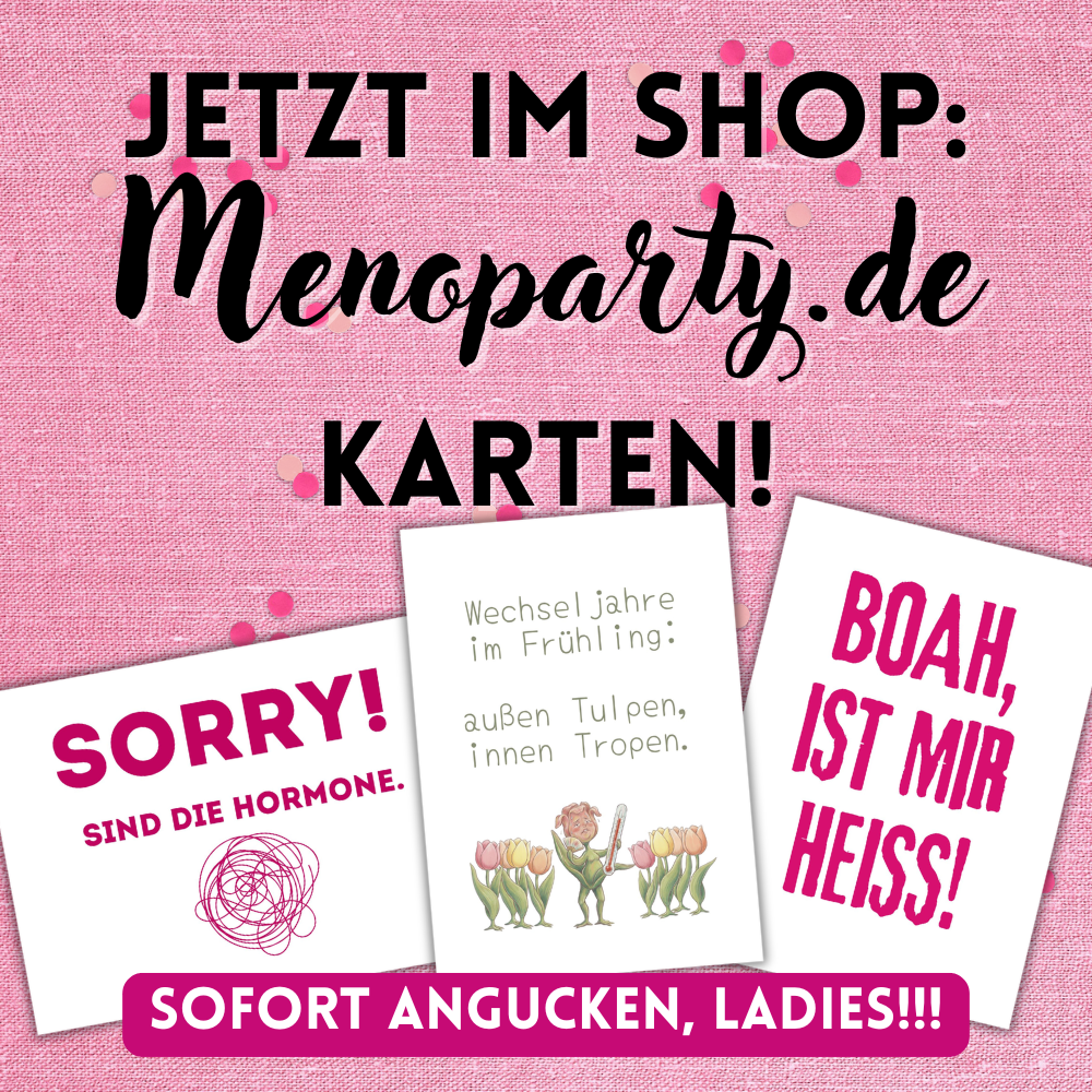 Postkarten Wechseljahre